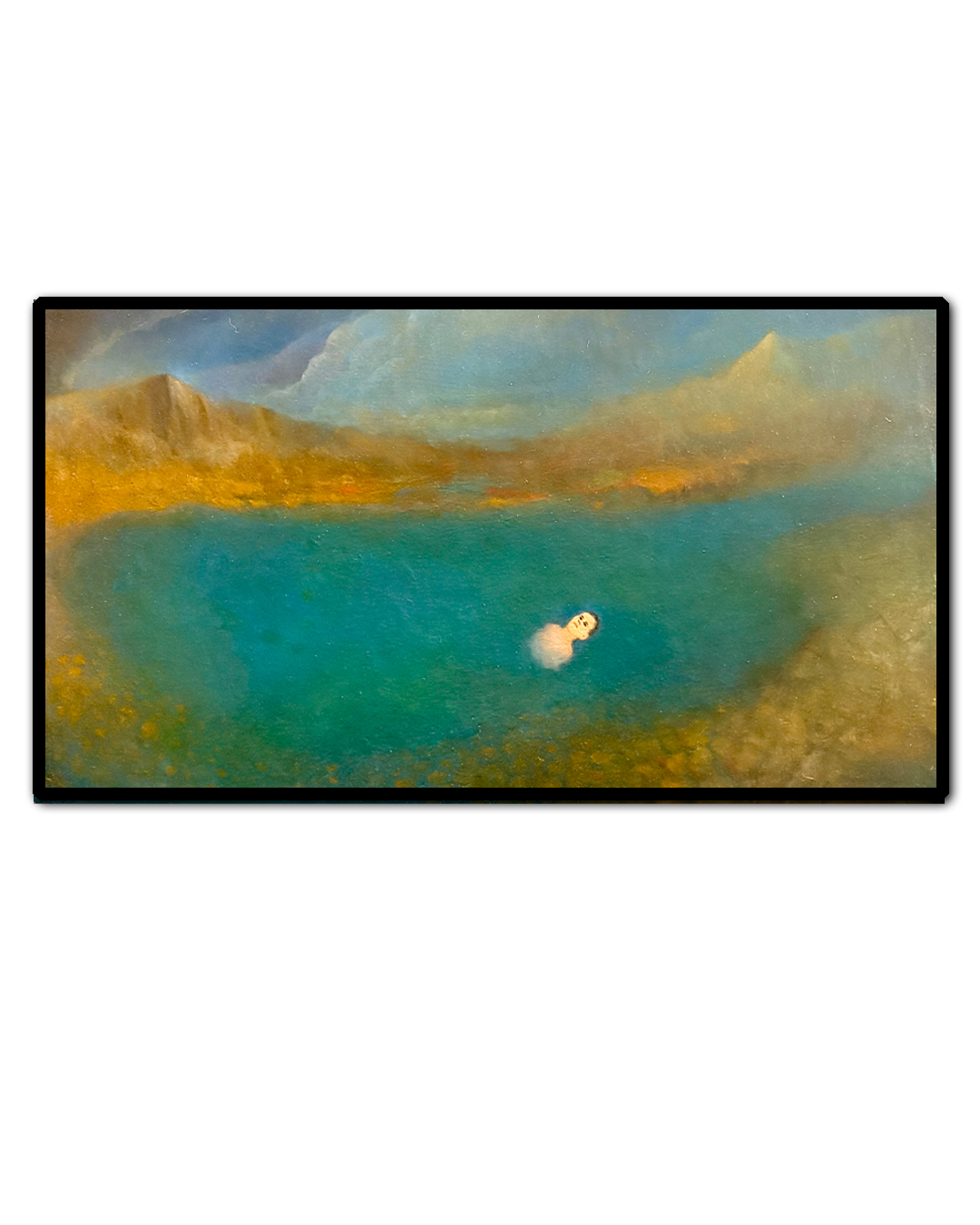 Oil painting on panel by Geoff Holle